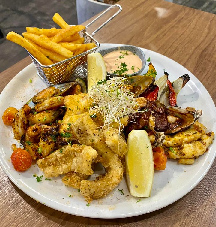 Featured image for “Our Seafood Platter special is perfect to share or have all to yourself!”