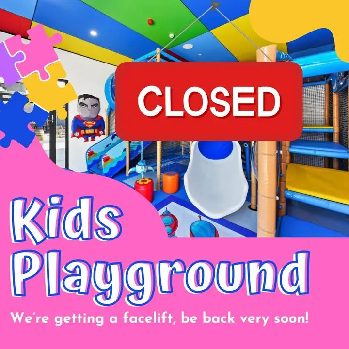 Featured image for “Our playground is getting a facelift and will be closed temporarily. We wont keep our little legends waiting long, so keep an eye on our socials for plenty of updates! #wp #littlelegends”