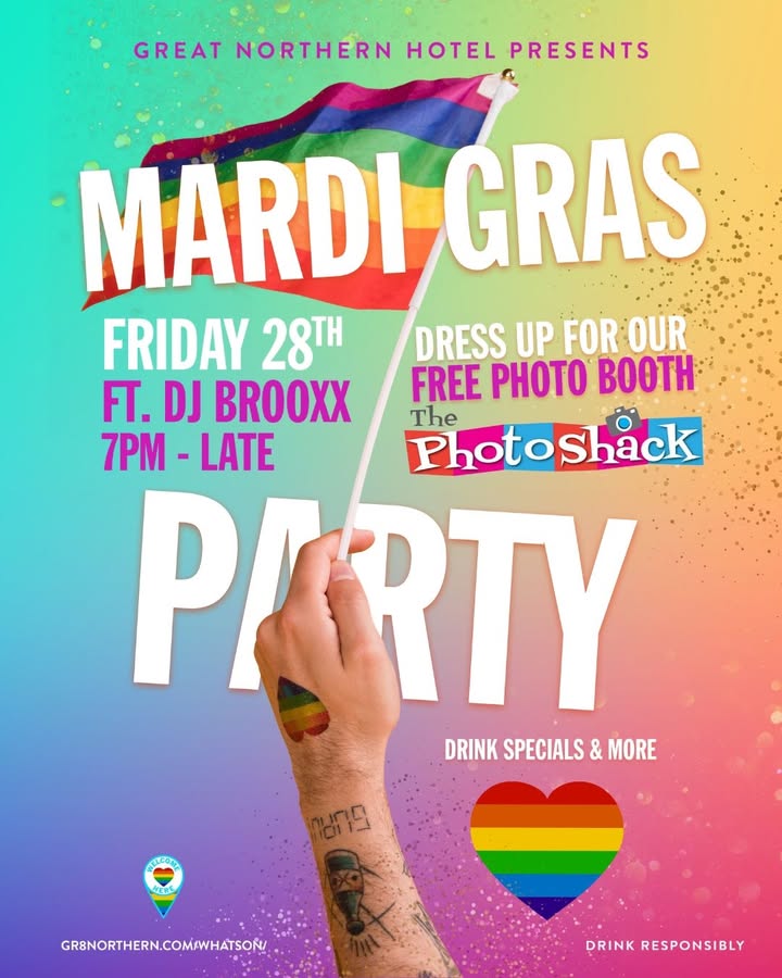 Featured image for “TONIGHT! Come party with us – DJ Brooxx in the mix from 7pm til late plus FREE photo booth See you on the dancefloor!”