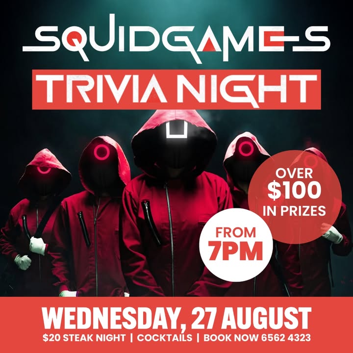 Featured image for “Squid Game Trivia Night: Test Your Skills at Great Northern Hotel”