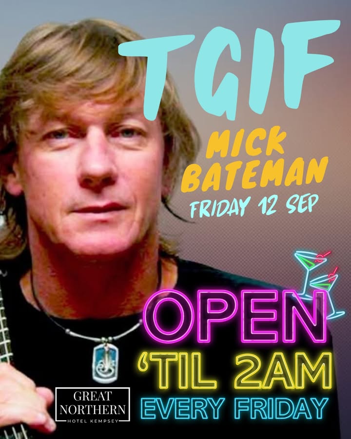 Featured image for “TGIF @ The Northern: Live Music, $10 Cocktails, and Late Night Fun in Kempsey”
