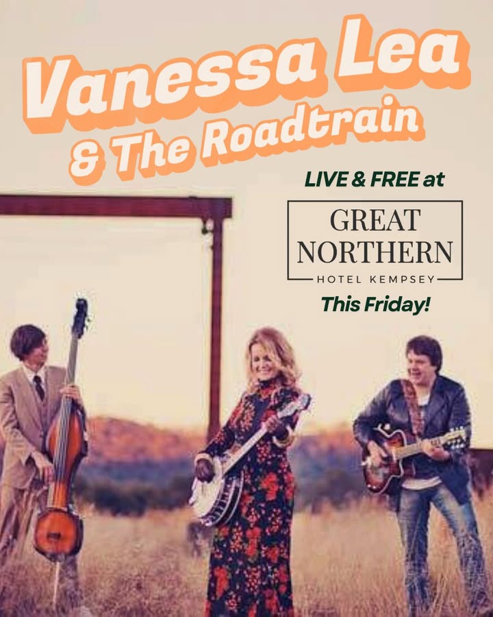 Featured image for “Live Music Extravaganza: Vanessa Lea & The Roadtrain at Great Northern Hotel”