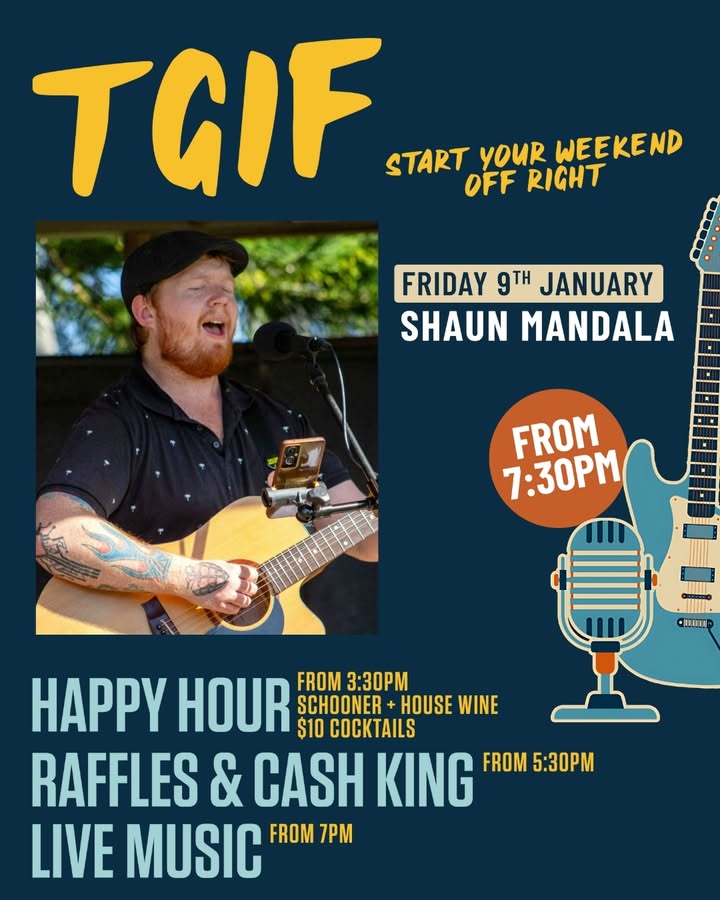 Featured image for “TGIF with Shaun Mandala at Great Northern Hotel”