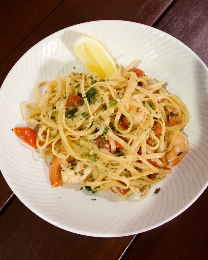 Featured image for “Prawn Linguine at Great Northern Hotel”