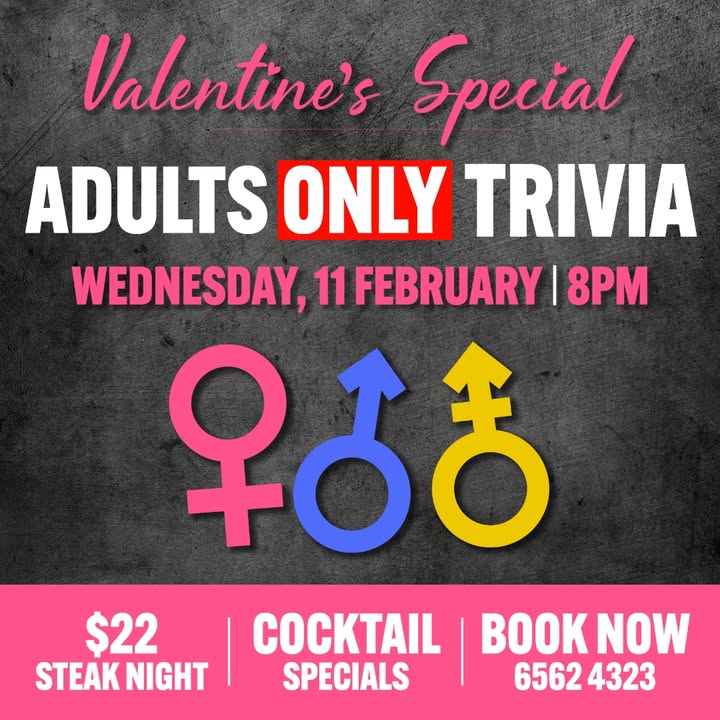Featured image for “Adults Only Trivia Night at Great Northern Hotel”
