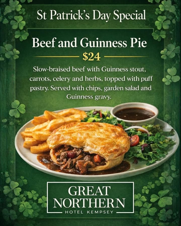 Featured image for “St Patrick’s Day at Great Northern Hotel”