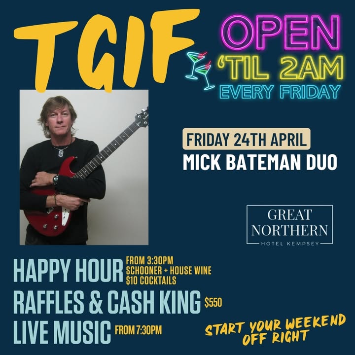 Featured image for “Friday Night Entertainment at Great Northern Hotel”