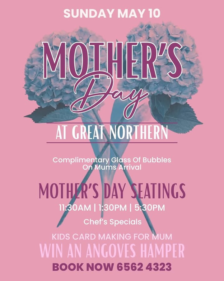 Featured image for “Mother’s Day at Great Northern Hotel”
