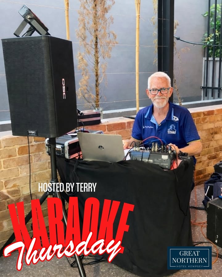 Featured image for “Terry’s Karaoke Thursday at Great Northern Hotel”