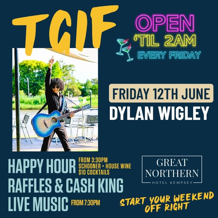 Featured image for “Dylan Wigley Live at Great Northern Hotel”