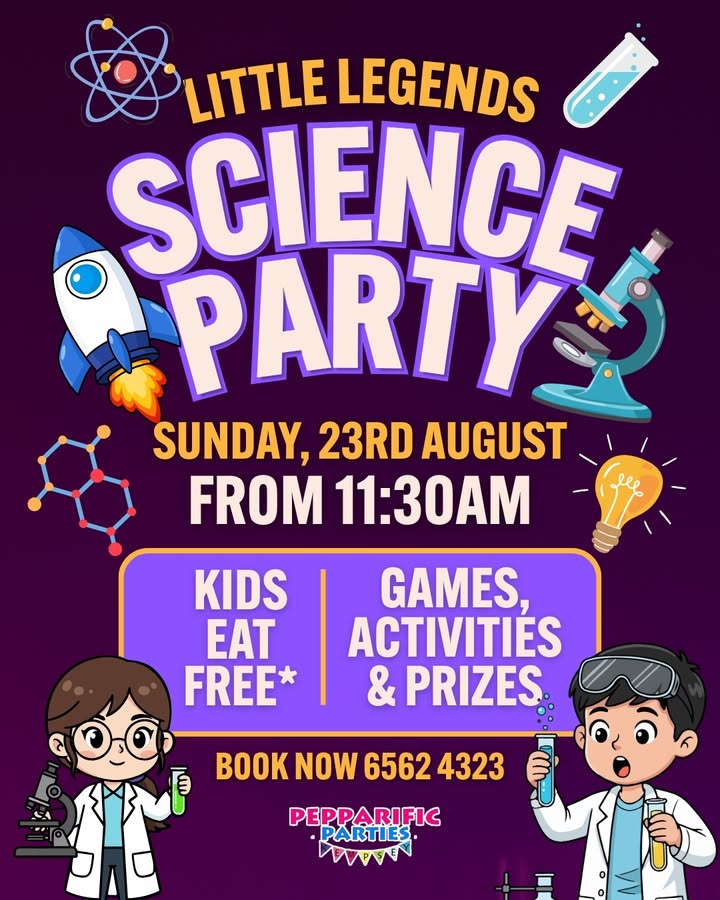 Featured image for “Little Legends Science Party at Great Northern Hotel”