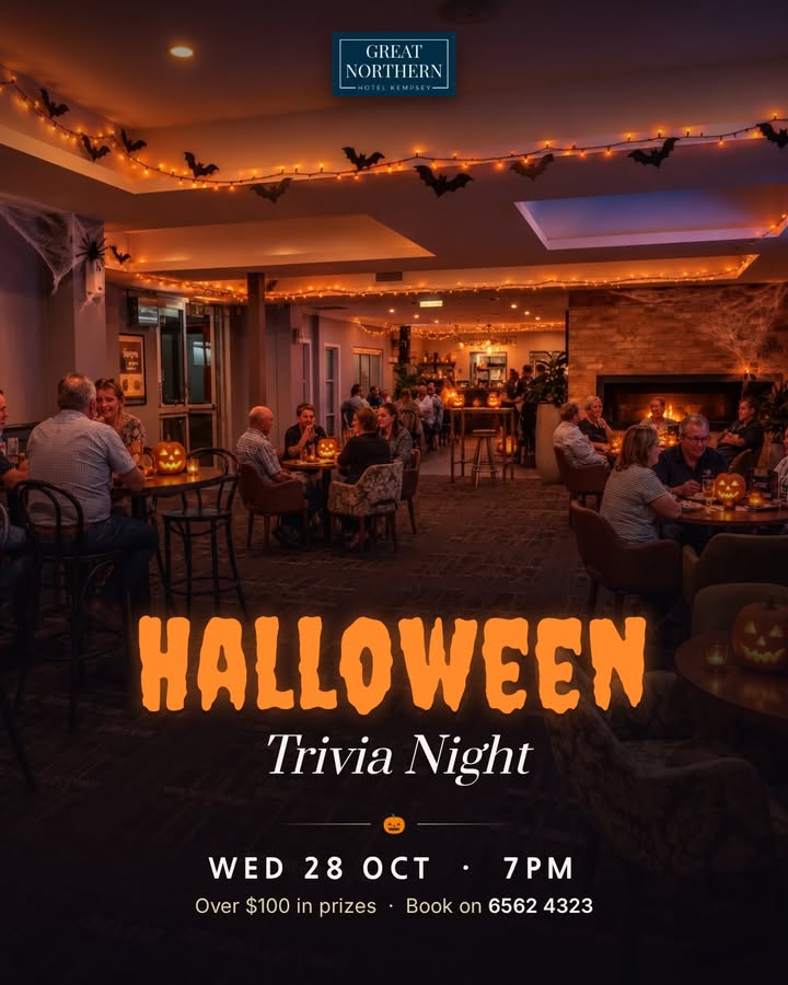 Featured image for “Halloween Trivia Night at Great Northern Hotel Kempsey”